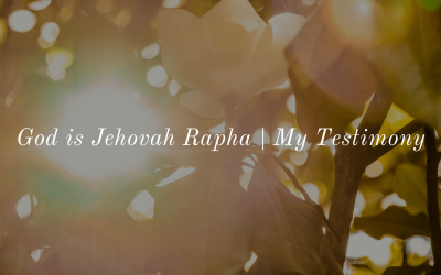 God is Jehovah Rapha | Cheong Yoke Han