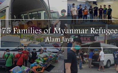 75 Families of Myanmar Refugee | Alam Jaya