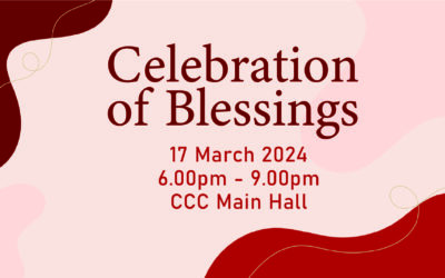 Celebration of Blessings