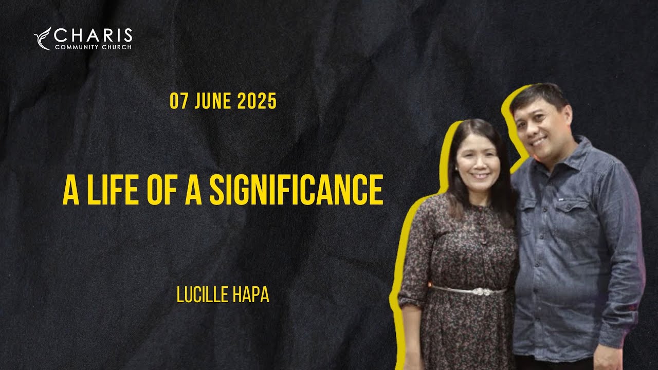 A Life Of A Significance